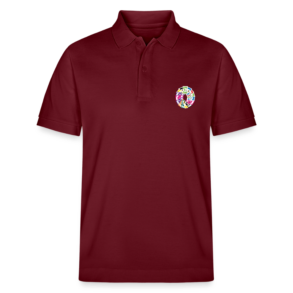 Stanley/Stella Unisex Bio-Poloshirt PREPSTER - Burgunderrot