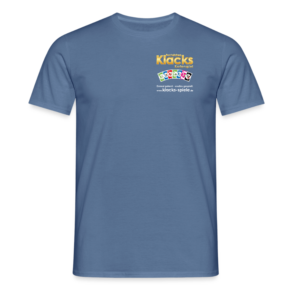 Männer T-Shirt Gildan - Taubenblau