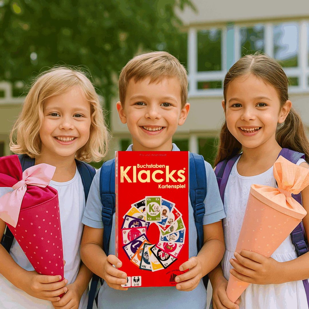 emotionales Foto von Kindern zur Schulstart-Aktion - Foto mit BK_Stülp und Schultüte