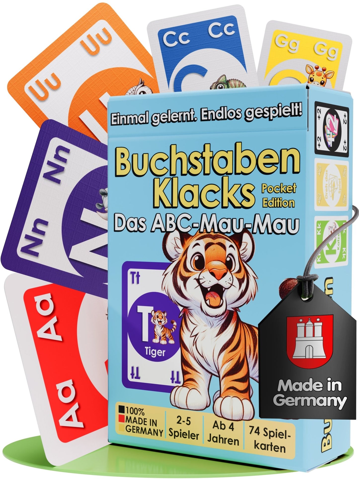 Buchstaben Klacks Pocket: Der Lernspaß für unterwegs