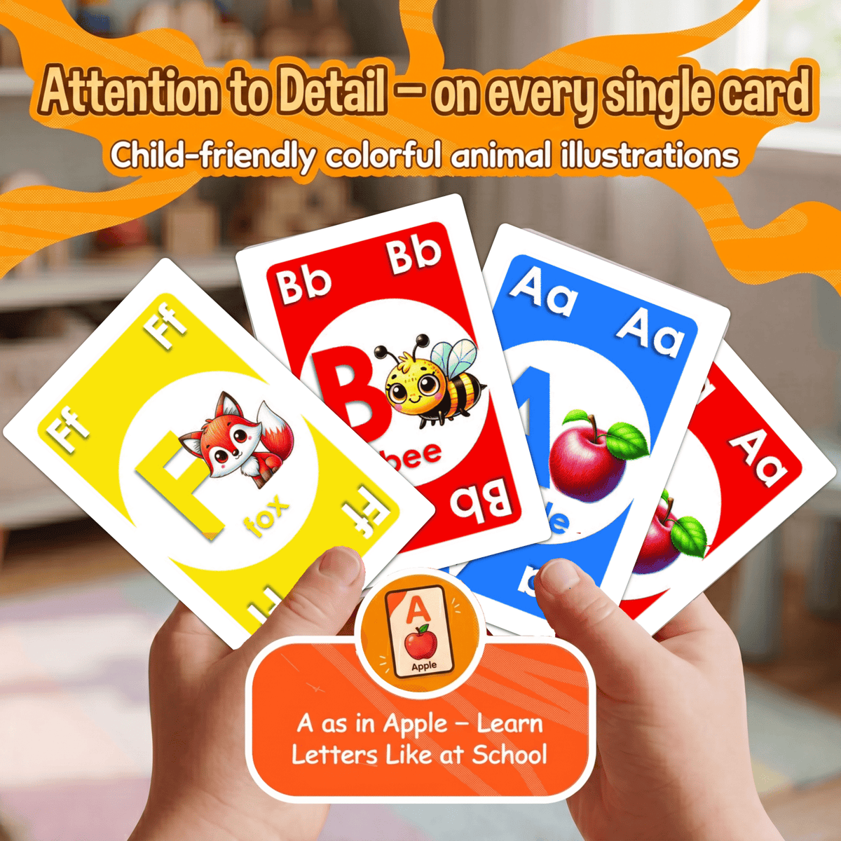 Letters Klacks – The English Alphabet Card Game