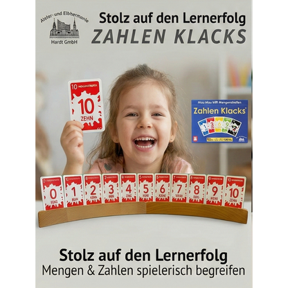Zahlen Klacks-Stolz auf den Lernerfolg
