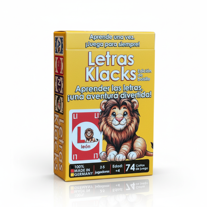 Letras Klacks Produkt