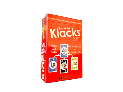 Buchstaben Klacks Pocket Produktfoto Vorderseite