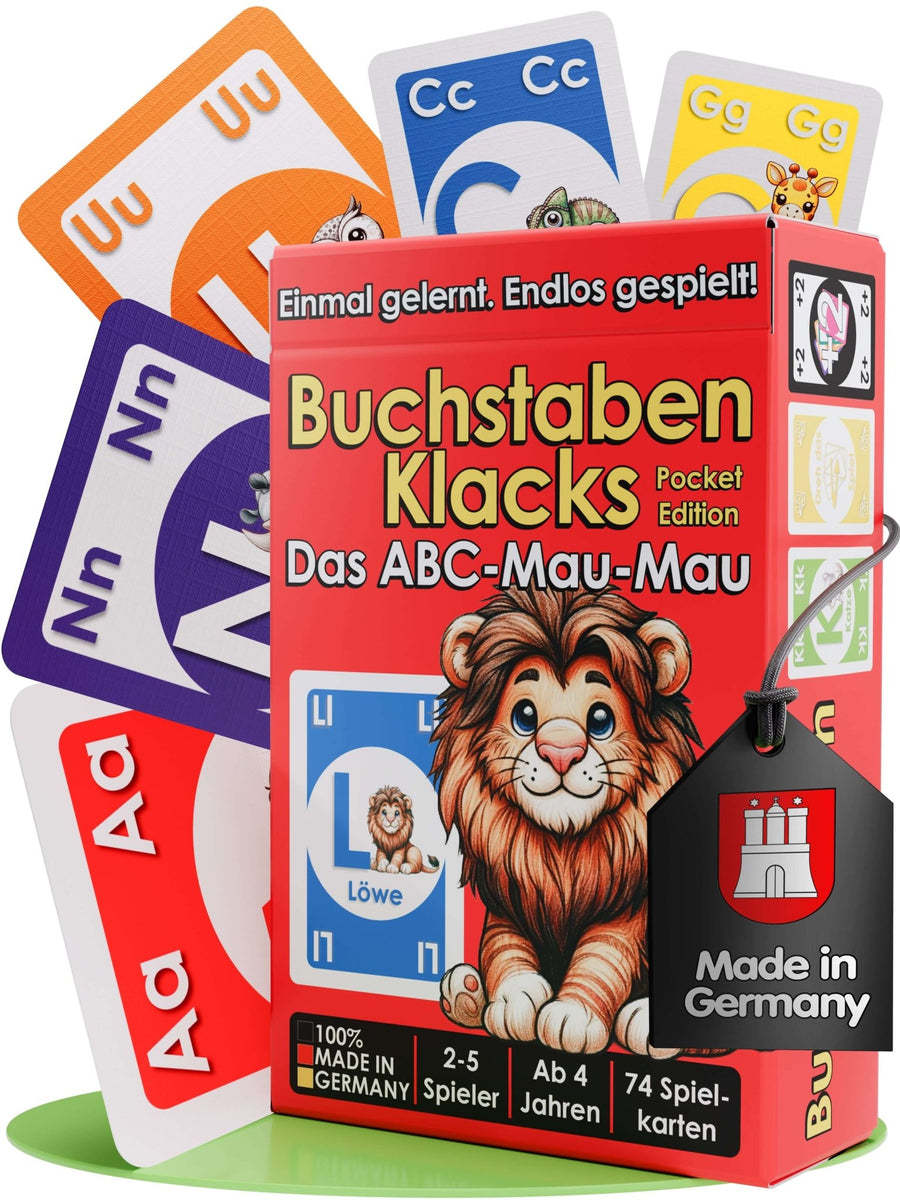 Buchstaben Klacks Pocket: Der Lernspaß für unterwegs