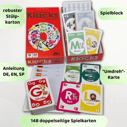 Buchstaben klacks Inhalt