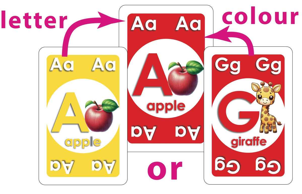 letter on letter or colour on colour