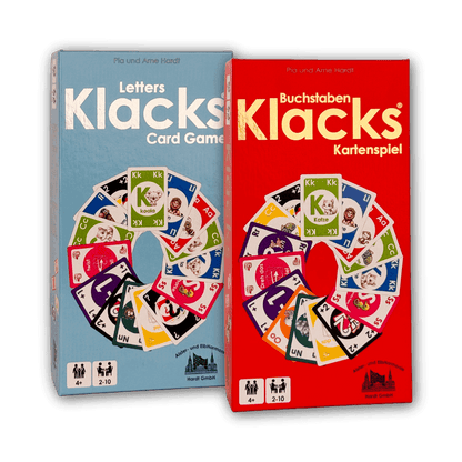Großes Lernpaket = Buchstaben und Letters Klacks in Stülpschachtel