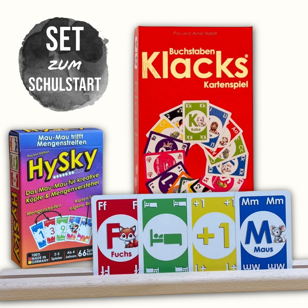 Lernspielset zur Einschulung