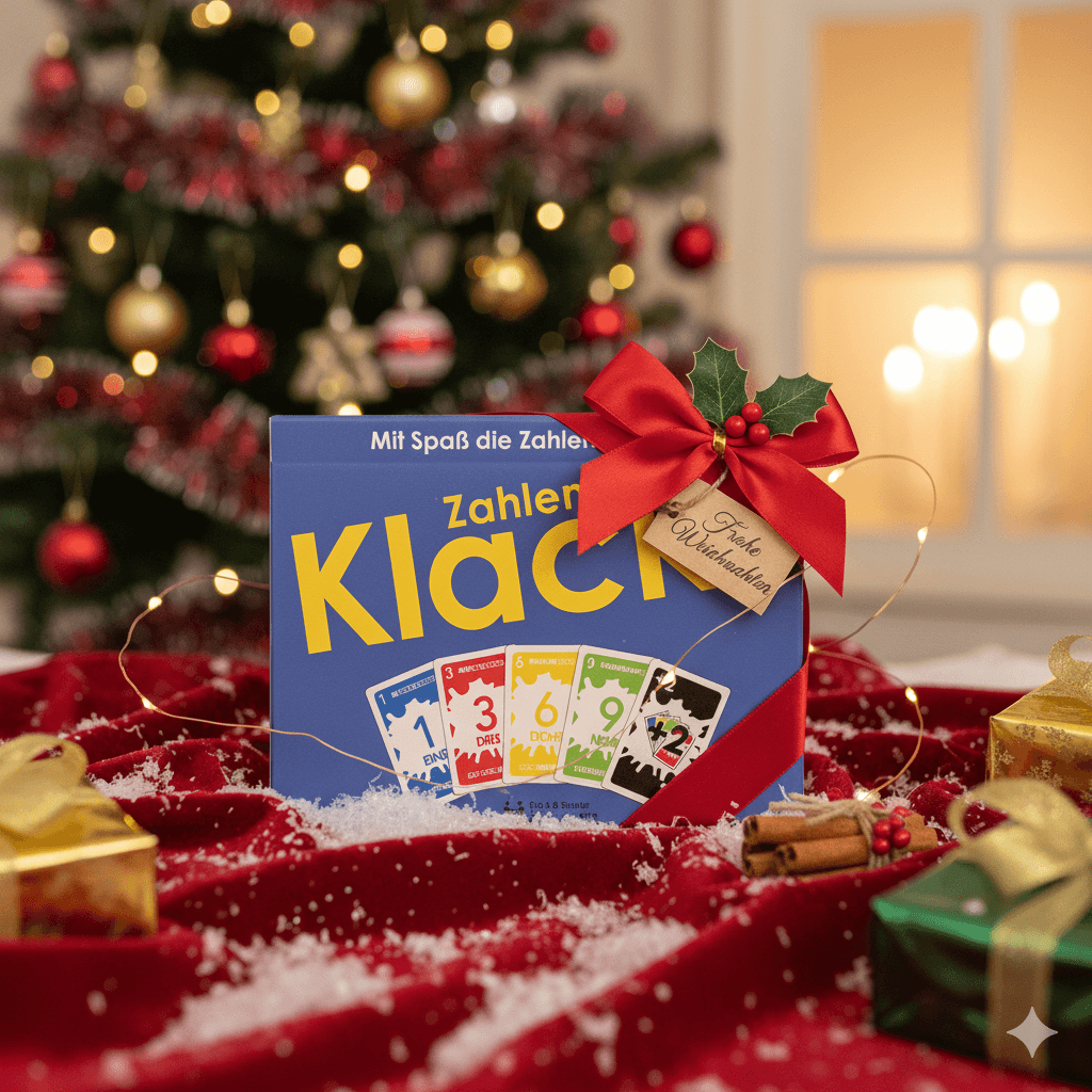 Zahlen Klacks_Weihnachtsgeschenk