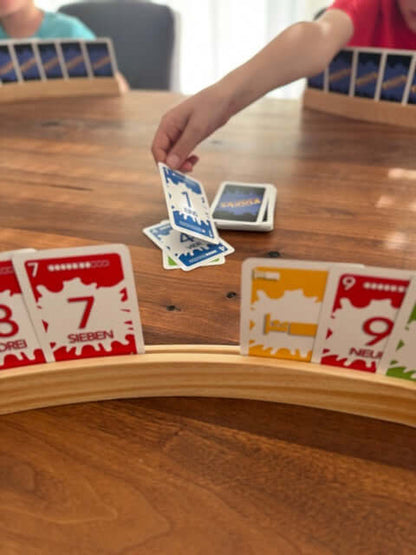 Zahlen Klacks in Aktion